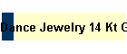 Dance Jewelry 14 Kt Gold and Silver